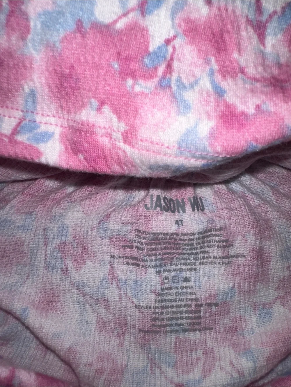 NWT Jason Wu 2 Piece Pink and Blue Pajama Set (4T)